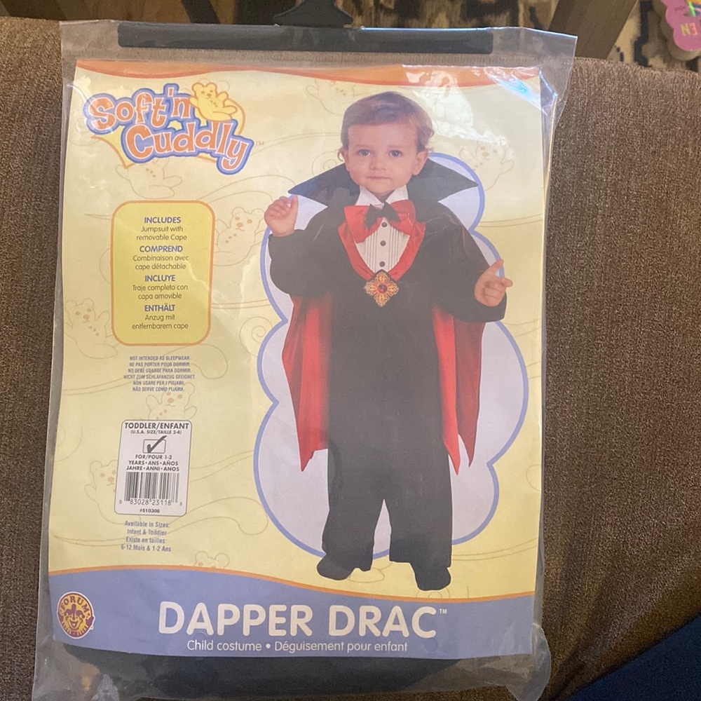 Dracula Toddler Costume